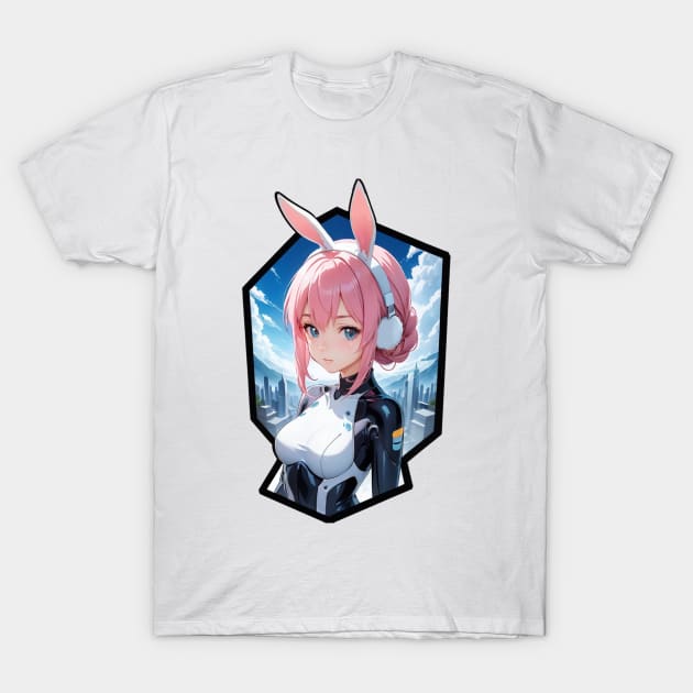 Future bunny girl T-Shirt by KawaiiDreamyPixie